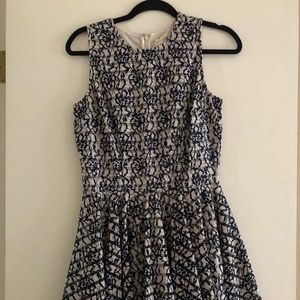 Maison Jules crocheted floral dress